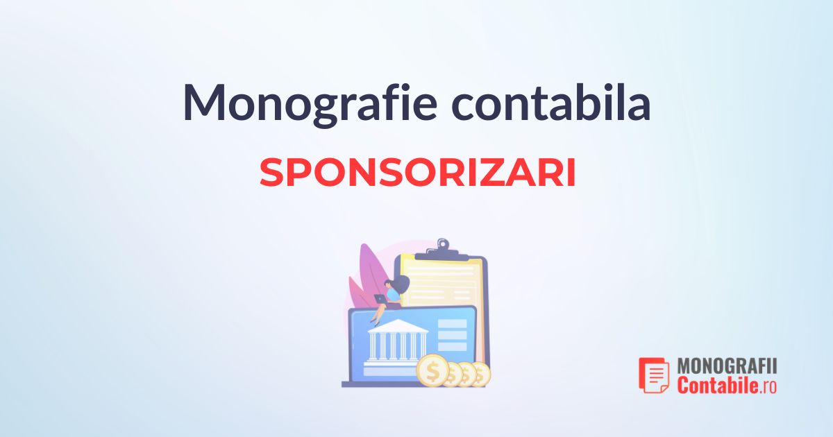 Monografie contabila sponsorizare