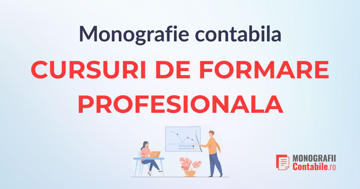 Monografie Contabila Cursuri Formare Profesionala